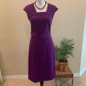 Flattering Purple Dress